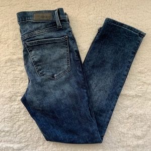 DKNY Dark Wash Distressed Jeans